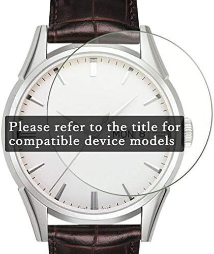 Synvy [3 Pack] מגן מסך, התואם ל- Tispot Men's T0994071644700 TPU סרט Smartwatch Smart Watch מגנים [לא מזכוכית מזג]